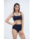 Haut Bikini - Forte Poitrine - plissé