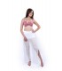Pantalon Dentelle - Uni - Blanc