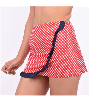 Jupette droite 
Viveto- Vichy