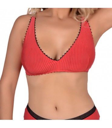 Soutien Tirangle - Rayure Rouge