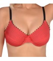 Soutien Push-up - Rayure Rouge