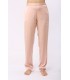 Pantalon Uni - Satin - Rose