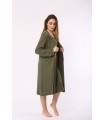 Robe de chambre - Viscose - Vert bouteille