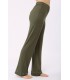 Pantalon - Viscose - Vert bouteille