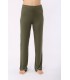 Pantalon - Viscose - Vert bouteille