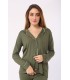Chemise avec manche - Viscose - Vert bouteille