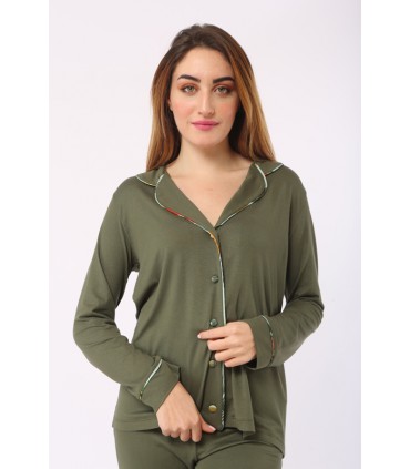 Chemise avec manche - Viscose - Vert bouteille