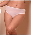 Slip taille haute - Microfibre échancré