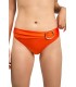 Slip taille basse avec accessoire - Shiny orangé