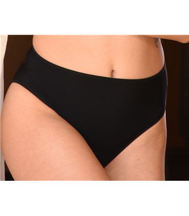 Slip taille haute échancré 