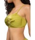 Haut Bikini bandeau avec accessoire - Shiny Vert