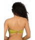 Haut Bikini bandeau avec accessoire - Shiny Vert