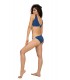 Haut Bikini Triangle avec élastique - Bleu Beleze