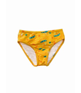 Slip bébé - Imprimé Poisson Jaune