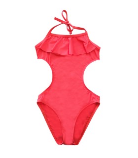 Trikini Jeune Fille - Rose Fluo