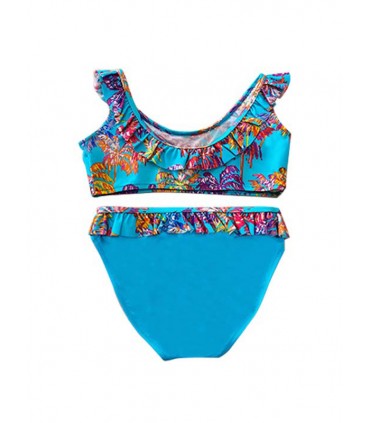 Bikini jeune fille avec volant - Imp Palmier