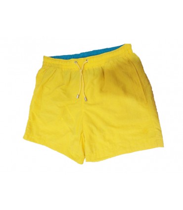 Short Homme - Uni - Jaune
