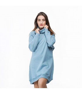 Robe Molletonné - Bleu