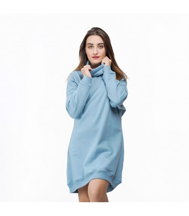 Robe Molletonné - Bleu