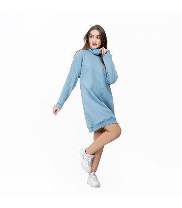 Robe Molletonné - Bleu