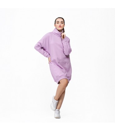 Robe Molletonné - Violet