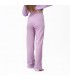 Pantalon avec fente - Molletonné - Violet