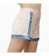Short avec découpe - Satin - Rose 57