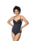MAILLOT PUSH-UP DOUBLE REMBOURRAGE – NOIR