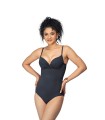 MAILLOT PUSH-UP DOUBLE REMBOURRAGE – NOIR