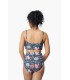 Bas bikini taille haute - Imprimé Floral