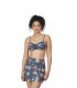 HAUT DE BIKINI -BANDEAU - IMPRIMé FLORAL