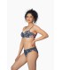 bas bikini - slip taille basse - impimé floral