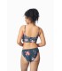 bas bikini - slip taille basse - impimé floral