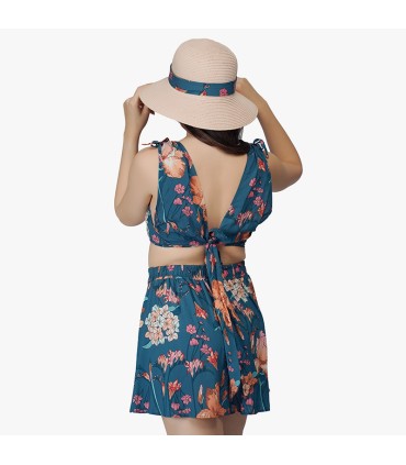 Beachwear Short et top - IMPRIMÉ FLORAL