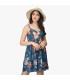 Beachwear Robe courte - imprimé floral