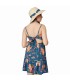 Beachwear Robe courte - imprimé floral