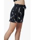 Top + short Calligraphie - noir  - Beachwear
