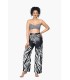 beachwear - pantalon - imprimé zebre