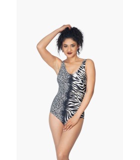 maillot big cup - zèbre