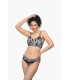 Bas bikini slip - zebre