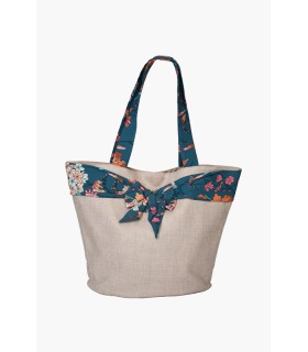 Sac de plage - imprimé floral