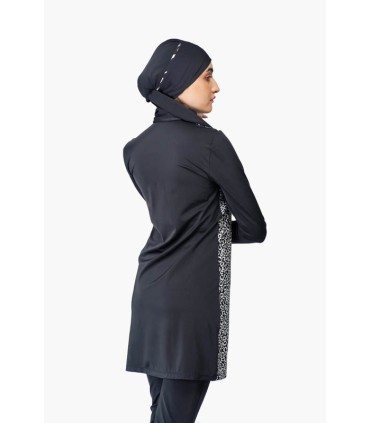 MAILLOT FEMME VOILÉE imprimé ZÈBRE