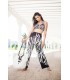 beachwear - pantalon - imprimé zebre