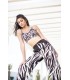 beachwear - pantalon - imprimé zebre