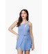 Jupette maillot avec accessoires - bleu lavande -