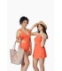 Jupette maillot avec accessoires - Corail -