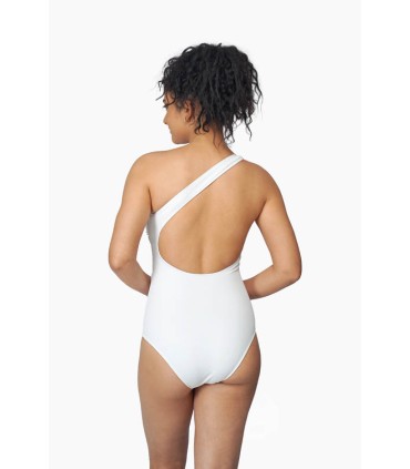 Maillot je m'en fou avec accessoire - blanc -