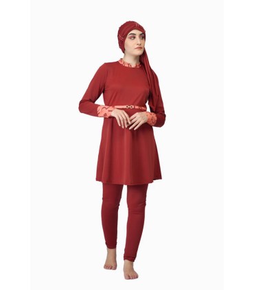 Femme voilée avec accessoire - burned Calligraphie