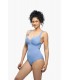 Maillot Push up -bonnet B - bleu violet -