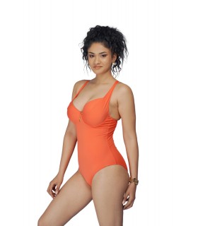 Maillot Push up -bonnet C+D - corail -